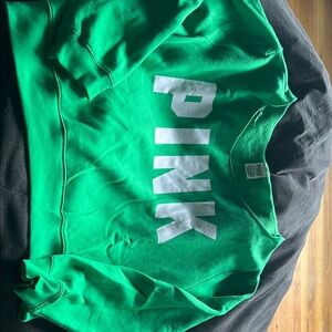 PINK Victoria's Secret Green Fleece